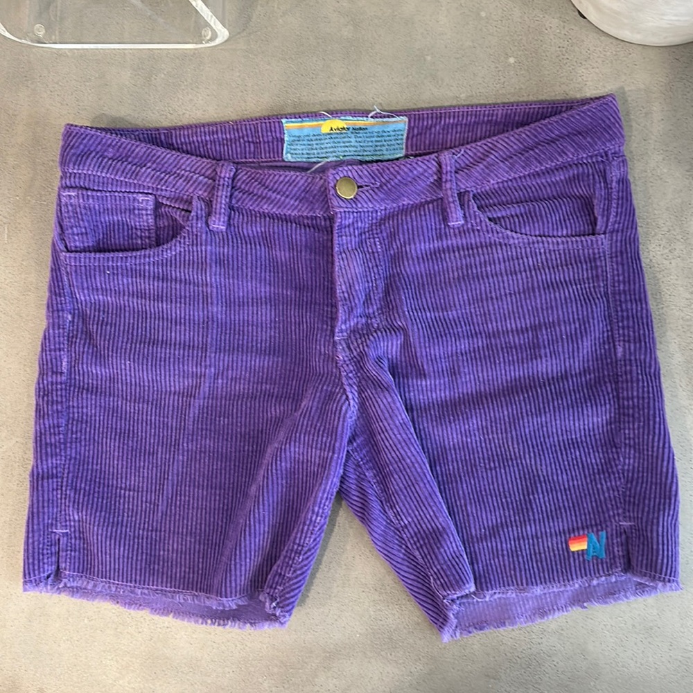 Aviator Nation Corduroy Shorts